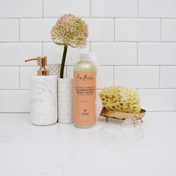 Shea Moisture Coconut & Hibiscus Body Wash (384ml) - Picture 7 of 10